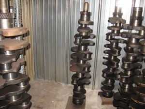 Used Cummins SMALL CAM Crankshaft (Stock #524CR)) Part Image
