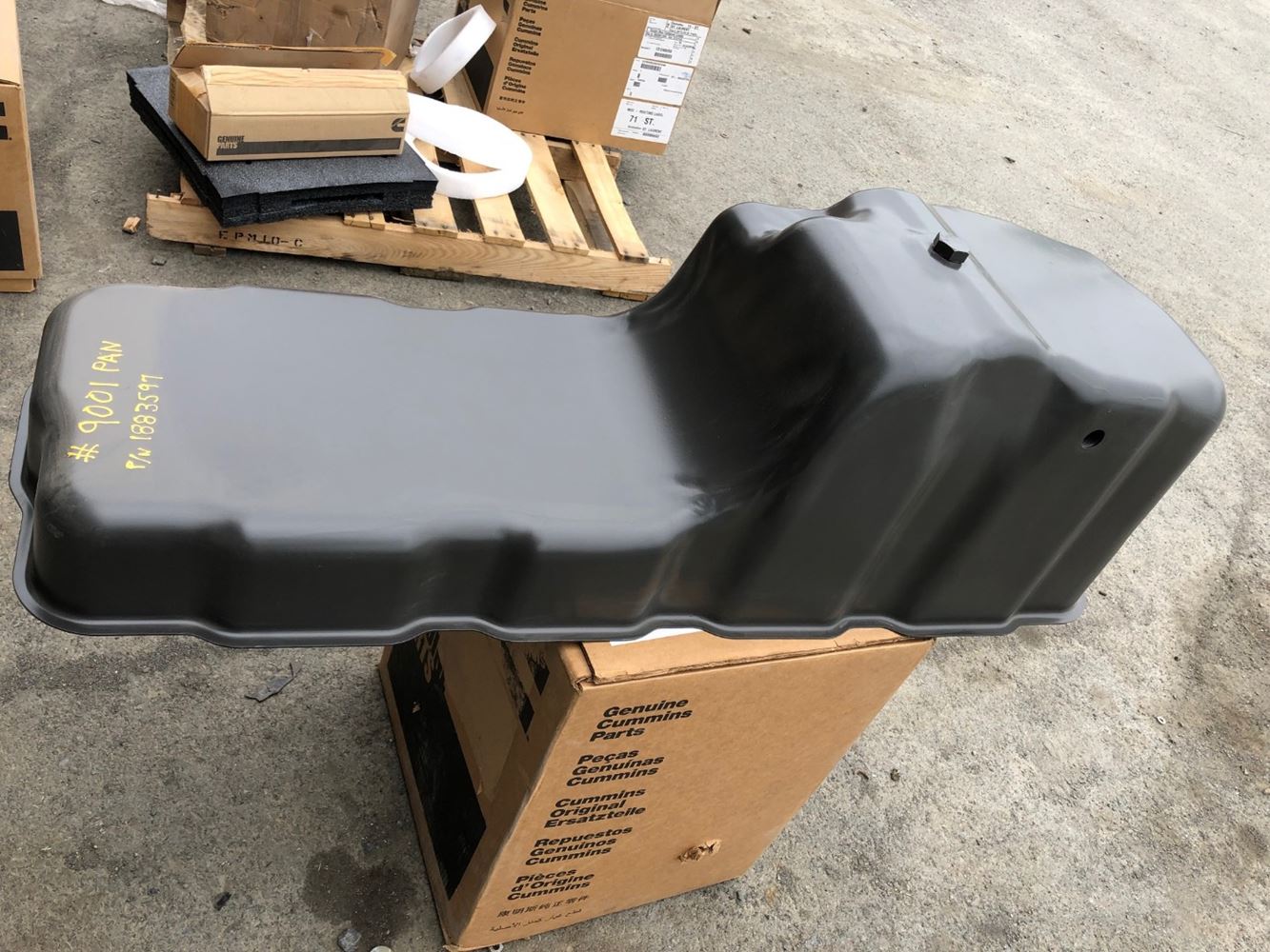 PACCAR MX13 (Stock 9001PAN) Oil Pans TPI