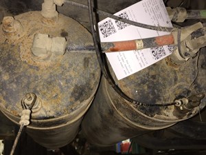 Used 2004 Kenworth W900 Air Tank (Stock #SV-43-20)) Part Image