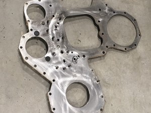 Used Caterpillar C15 Front Cover (Stock #P-518)) Part Image