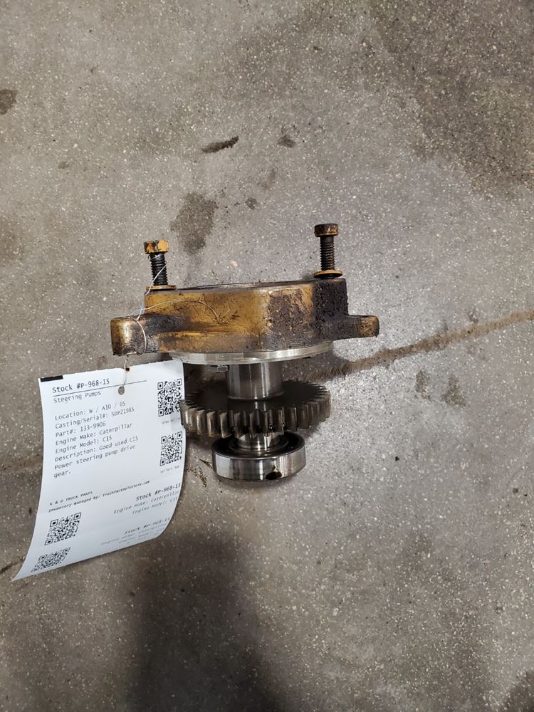 Used Caterpillar C15 Steering Pump for sale R.M. of Sherwood