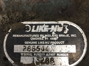 Core Mack E6 Air Compressor (Stock #P-668)) Part Image
