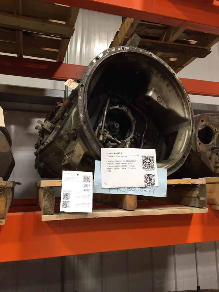 Mack T318L (Stock P826) Transmission Cores TPI