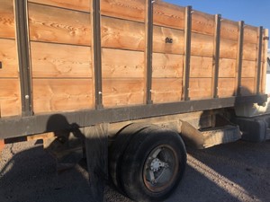 Used 1982 Flatbed Dumps 14FT Truck Box/Body (Stock #92420-3)) Part Image