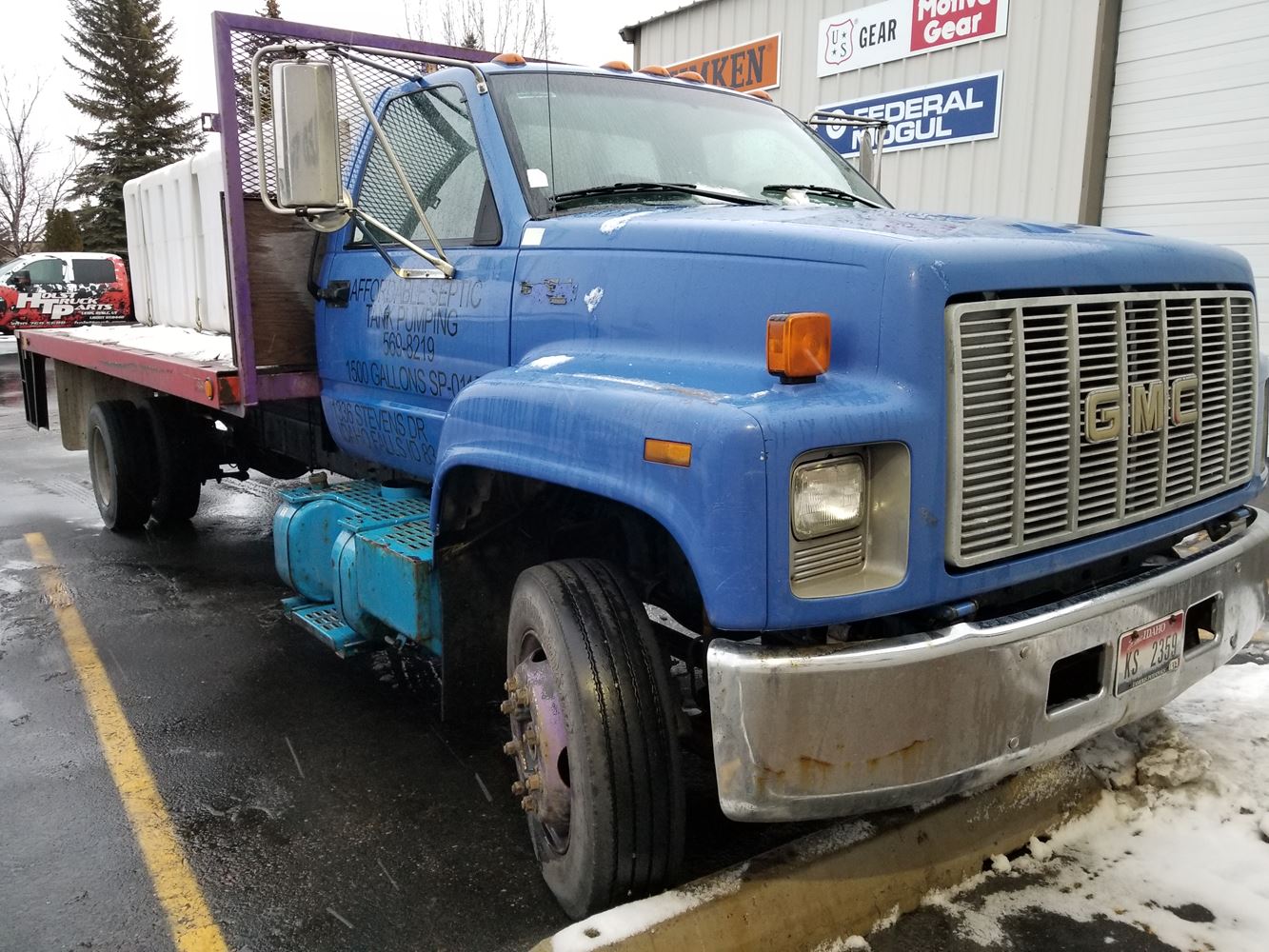 1996 GMC C6000 Topkick (Stock 1101817) Front Axles, Complete TPI