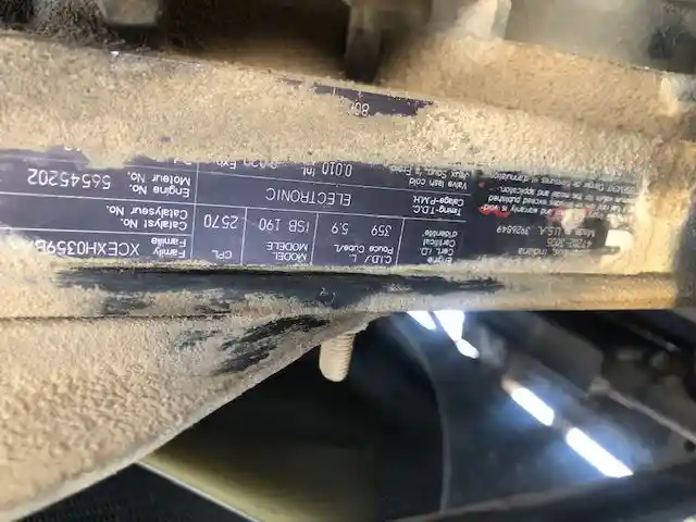 Image 3 of part Used 1999 Cummins ISB Engine Assy