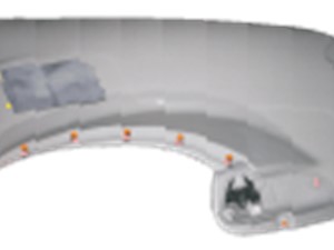 New 2007 Mack GRANITE Hood Image