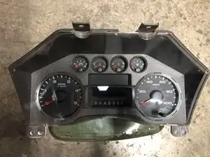 Used 2008 Ford F350 Instrument Cluster (Stock #41811)) Part Image