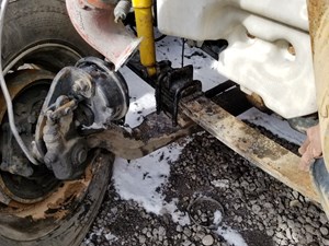 Used 2008 International ProStar Limited Front Axle, Complete (Stock #20818-8)) Part Image