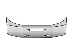 Used 2014 International PROSTAR Bumper (Stock #EU001116X)) Part Image