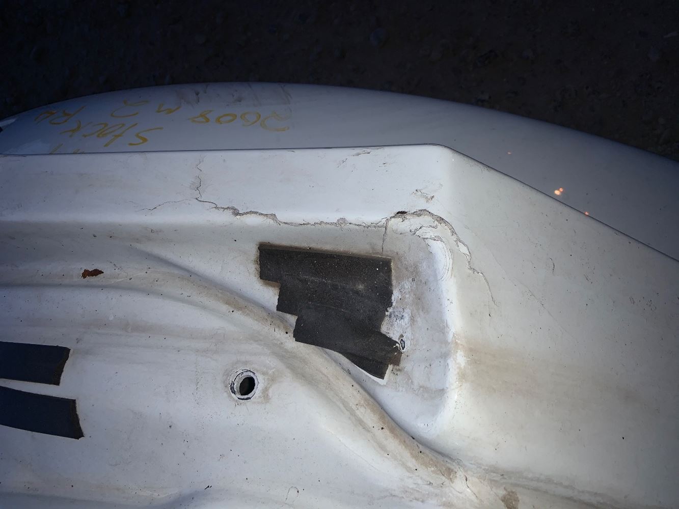 Image 3 of part Used 2018 Freightliner M2 106 Fender Extension