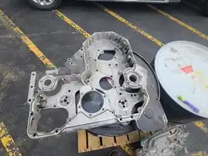 Used Cummins L10 Front Cover (Stock #P-60465)) Part Image