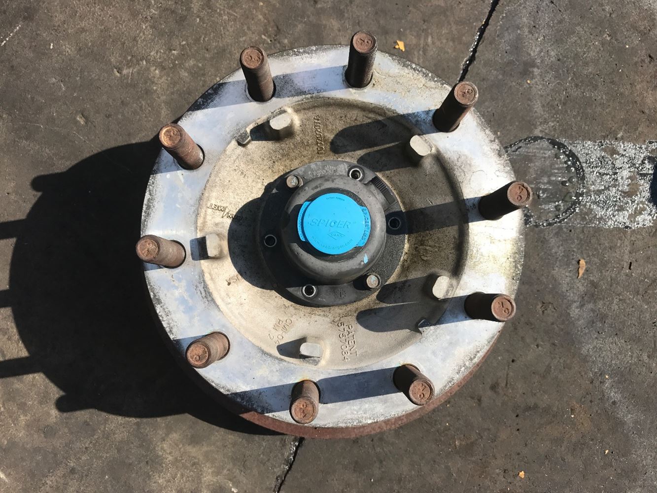 Hub Pilot Unimount Front Stock P 408 Wheel Ends Spokes And