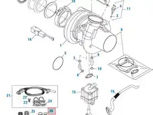 New Universal Cummins ISX Engine Misc Part (Stock #121425)) Part Image