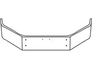 New Universal GMC C4500 Bumper (Stock #DI000115)) Part Image