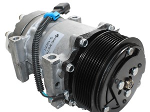 New Universal A/C Compressor (Stock #S-19051)) Part Image
