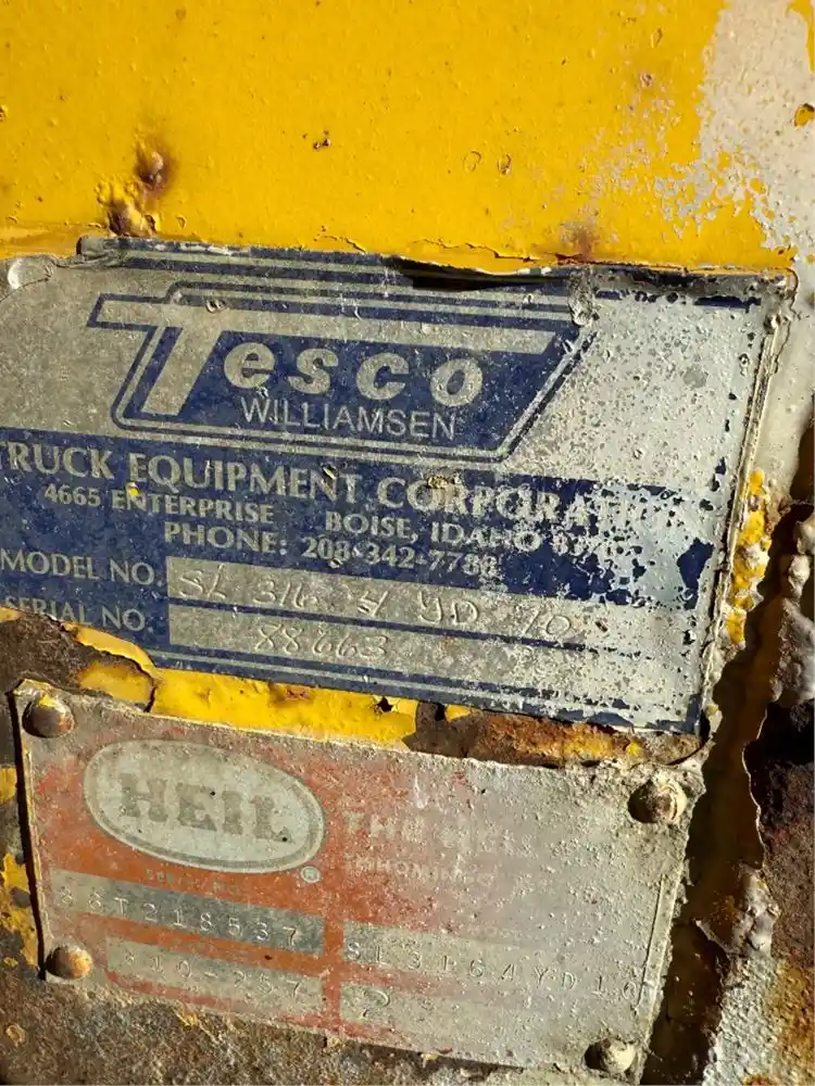 Image 6 of part Used 1986 WILLIAMSEN 10 Truck Box/Body