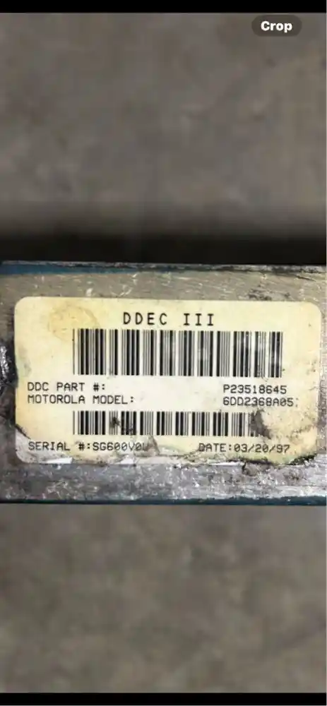 Image 3 of part Used 1997 Detroit Series 60 12.7 DDEC III ECM