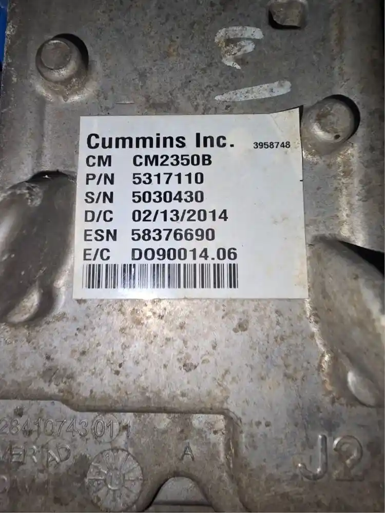 Image 2 of part Used 2014 Cummins 6.7 ECM