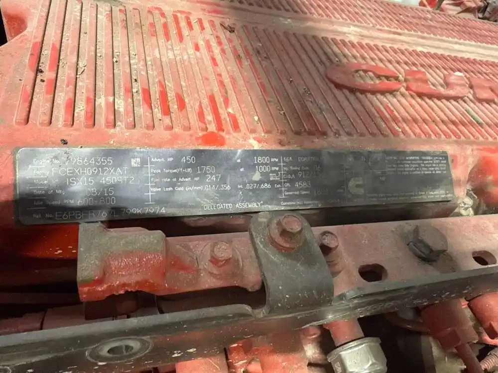 Image 3 of part Used 2015 Cummins ISX15 Engine Assy