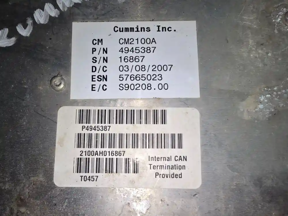 Image 2 of part Used Cummins ISB 6.7 ECM