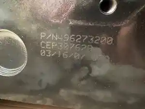 Used Cummins ISX/X15 Head (Stock #P-60932)) Part Image