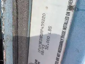 Used 1993 Freightliner FLD120 Hood (Stock #P-958)) Part Image