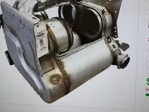 Used 2017 Freightliner Cascadia 126 Diesel Particulate Filter (DPF) (Stock #P-970)) Part Image