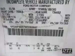 Used 2008 FORD 6.4 Steering Pump (Stock #27741)) Part Image