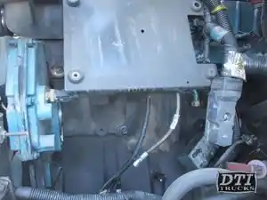 Used 2001 INTERNATIONAL DT 466E Front Cover (Stock #29357)) Part Image