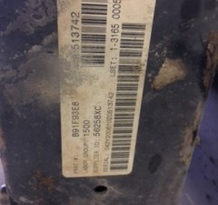 Used 2007 International 9200I Radiator (Stock #133-S-12)) Part Image