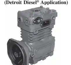 Remanufactured Detroit SERIES 60 Air Compressor (Stock #107623)) Part Image