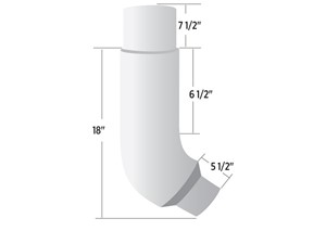New Universal Universal Universal Exhaust Pipe & Part (Stock #TEL85-PET)) Part Image