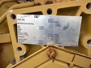 Used 1993 Caterpillar 3116 Engine Assy (Stock #112-S-14)) Part Image