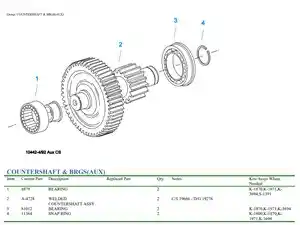 Used Eaton/Fuller RTX-14609B Transmission Assy (Stock #A4728 U)) Part Image