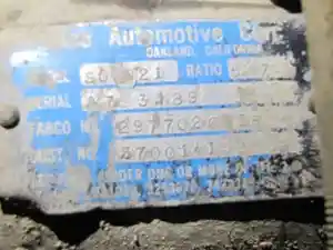 Used 1989 VolvoWhiteGMC WG Front Axle, Complete (Stock #VL0683-3)) Part Image