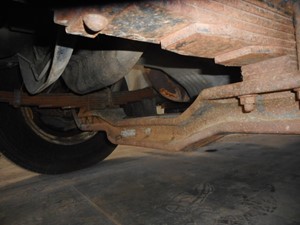 Used 1991 International 4700 Front Axle, Complete (Stock #406169-4)) Part Image