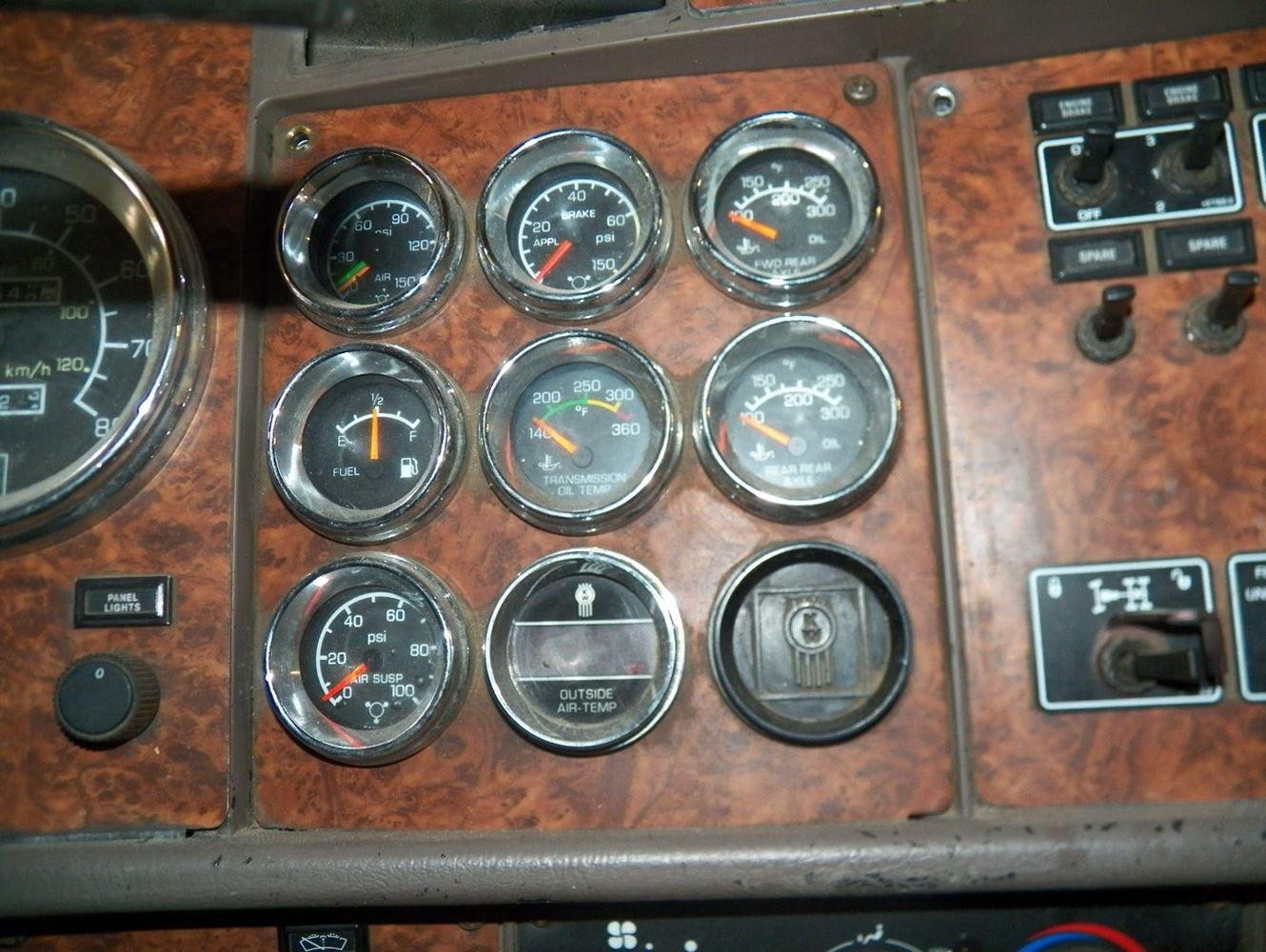 2003 Kenworth W900 (Stock 38574813) Dash Ass'ys TPI