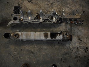 Used Detroit DD15 EGR Cooler (Stock #1209)) Part Image