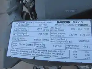Used PACCAR MX13 Engine Core (Stock #976056)) Part Image