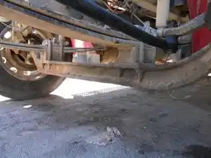 Used 2004 International 9400I Front Axle, Complete (Stock #033040-1)) Part Image