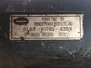 Used 2006 Muncie PTO (Stock #139666)) Part Image