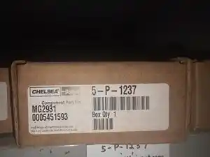 New CHELSEA PTO (Stock #5-P-1237)) Part Image