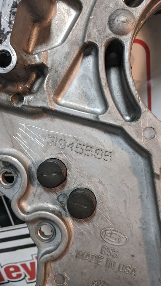 6.7 cummins timing cover leak