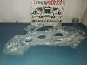 Used 2010 International MAXXFORCE DT466 Front Cover (Stock #220557-11)) Part Image