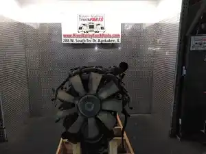 Core 2006 International DT466 Engine Core (Stock #250506-1)) Part Image
