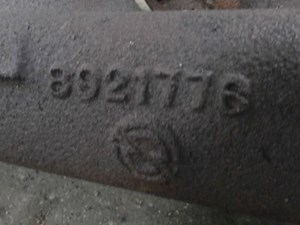 Used Detroit 8.2 LITER Exhaust Manifold (Stock #P-1546)) Part Image