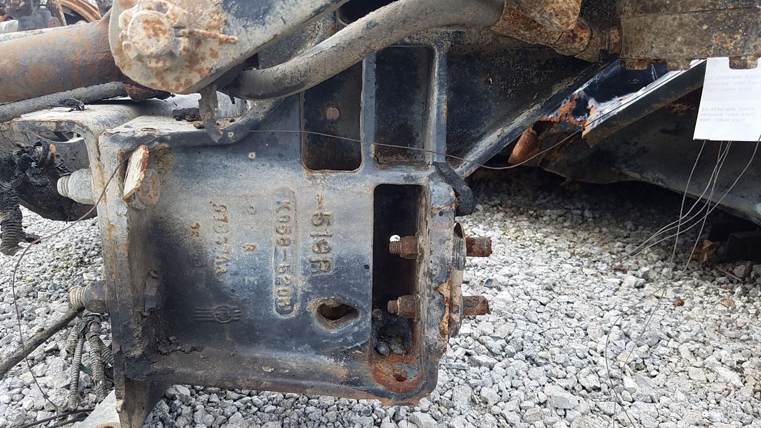 2004 Kenworth T800 (Stock KW047611) Front Axles, Complete TPI