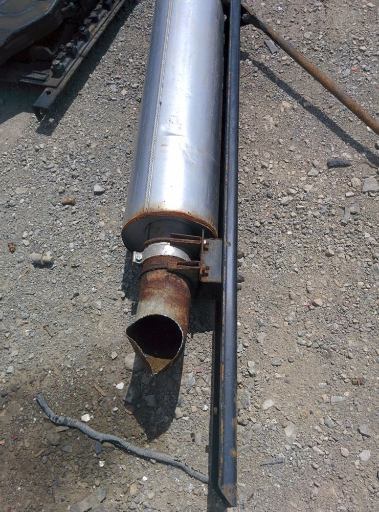 2006 Mercedes MBE 4000 (Stock FR043423) Exhaust Assembly TPI