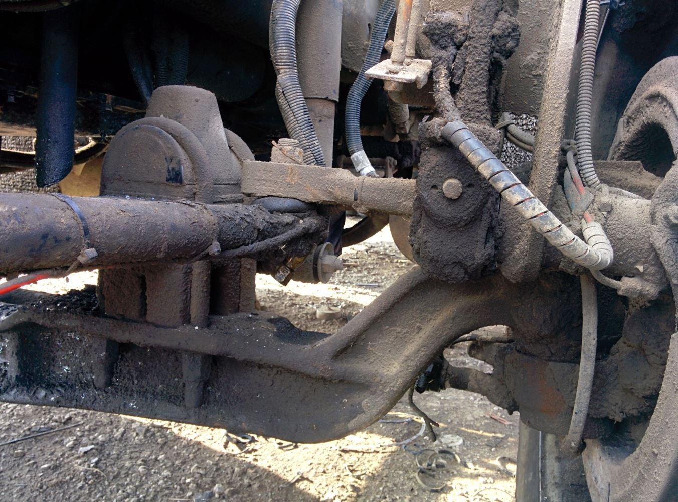 2007 Kenworth T800 (Stock KW042745) Spindles/Knuckles TPI